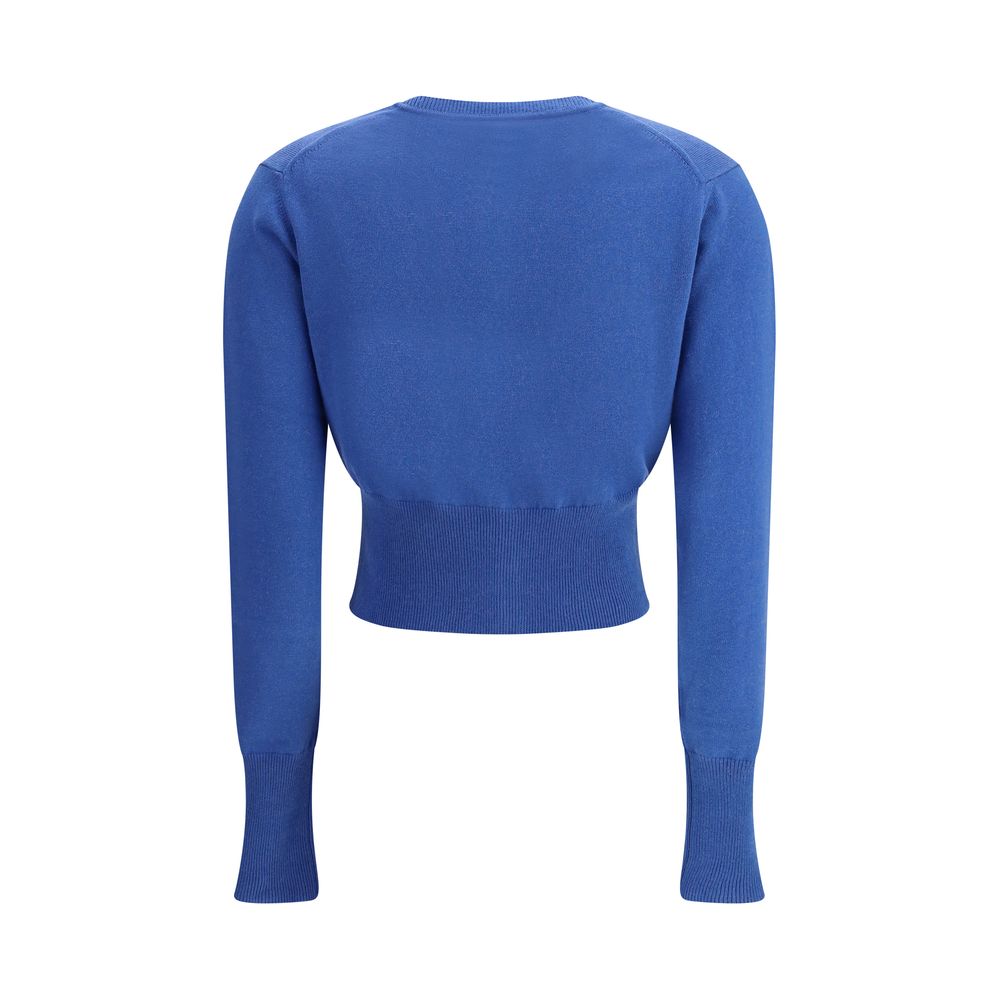 Vivienne Westwood Blue Cotton Cardigan - HOLLIN STUDIO