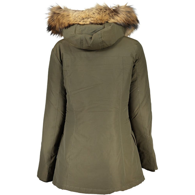 Woolrich Verde Cotton Women Jacket - HOLLIN STUDIO