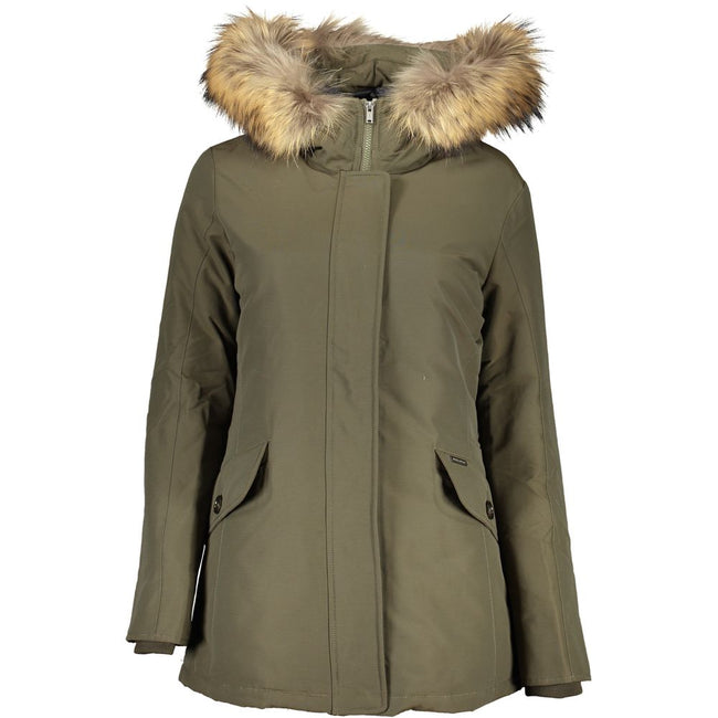 Woolrich Verde Cotton Women Jacket - HOLLIN STUDIO